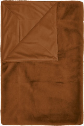 ESSENZA Blankets 'Furry' in Brown: front