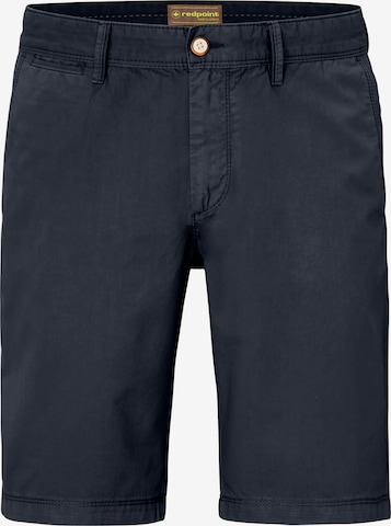 REDPOINT Chino Pants in Blue: front