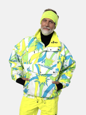 Giacca per outdoor 'Klosters 89' di elho in bianco: frontale