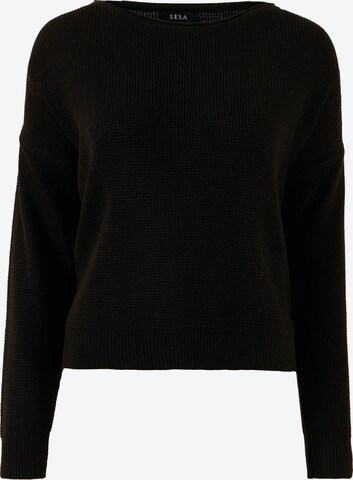 Pull-over LELA en noir : devant