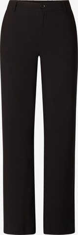 BASE LEVEL Wide Leg Hose in Schwarz: predná strana