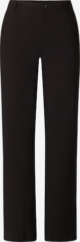 BASE LEVEL Wide leg Pants in Black: front