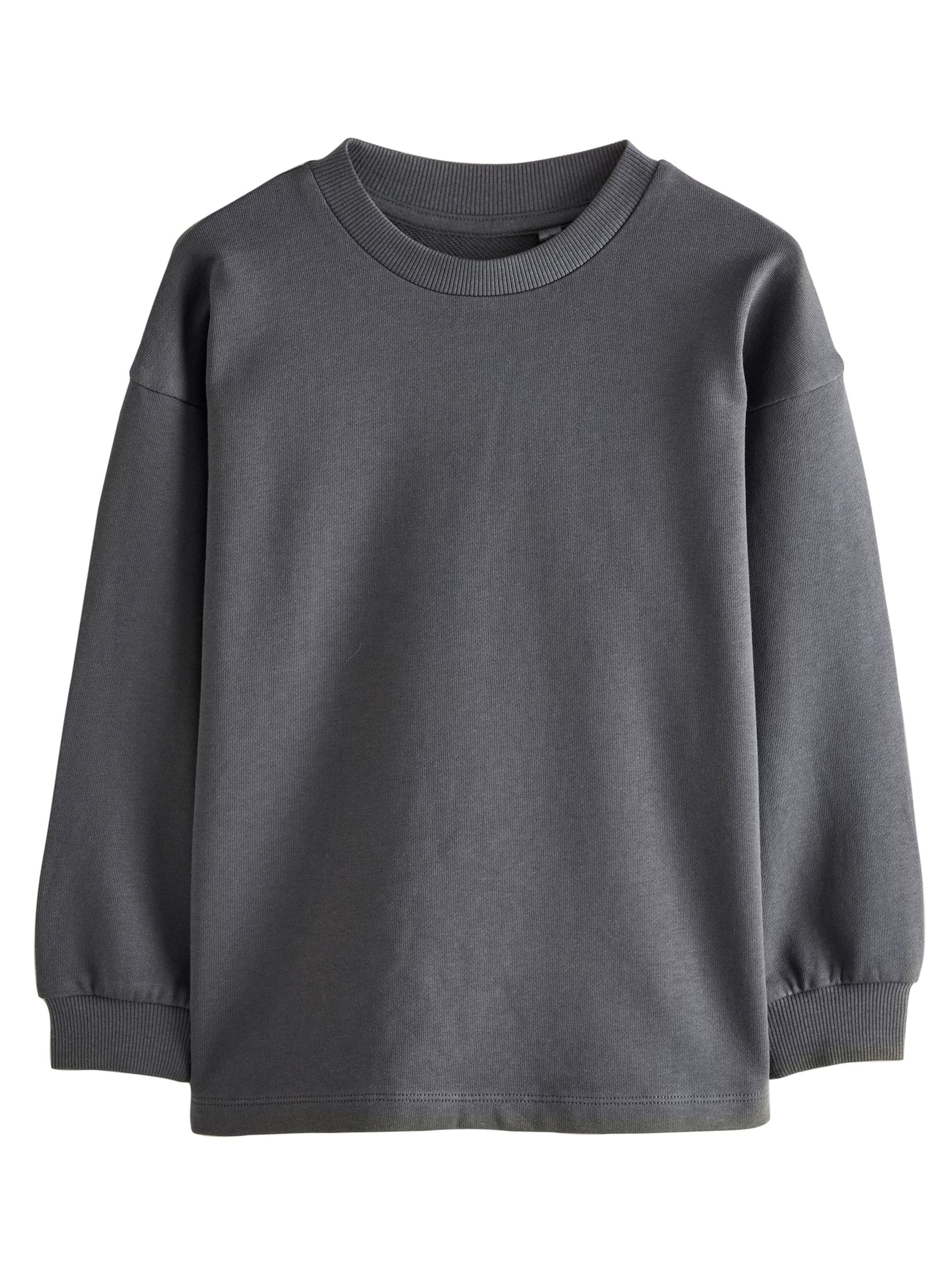 Next Mikina – šedá: přední strana