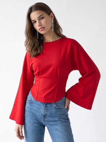 MixRay Blouse in Red