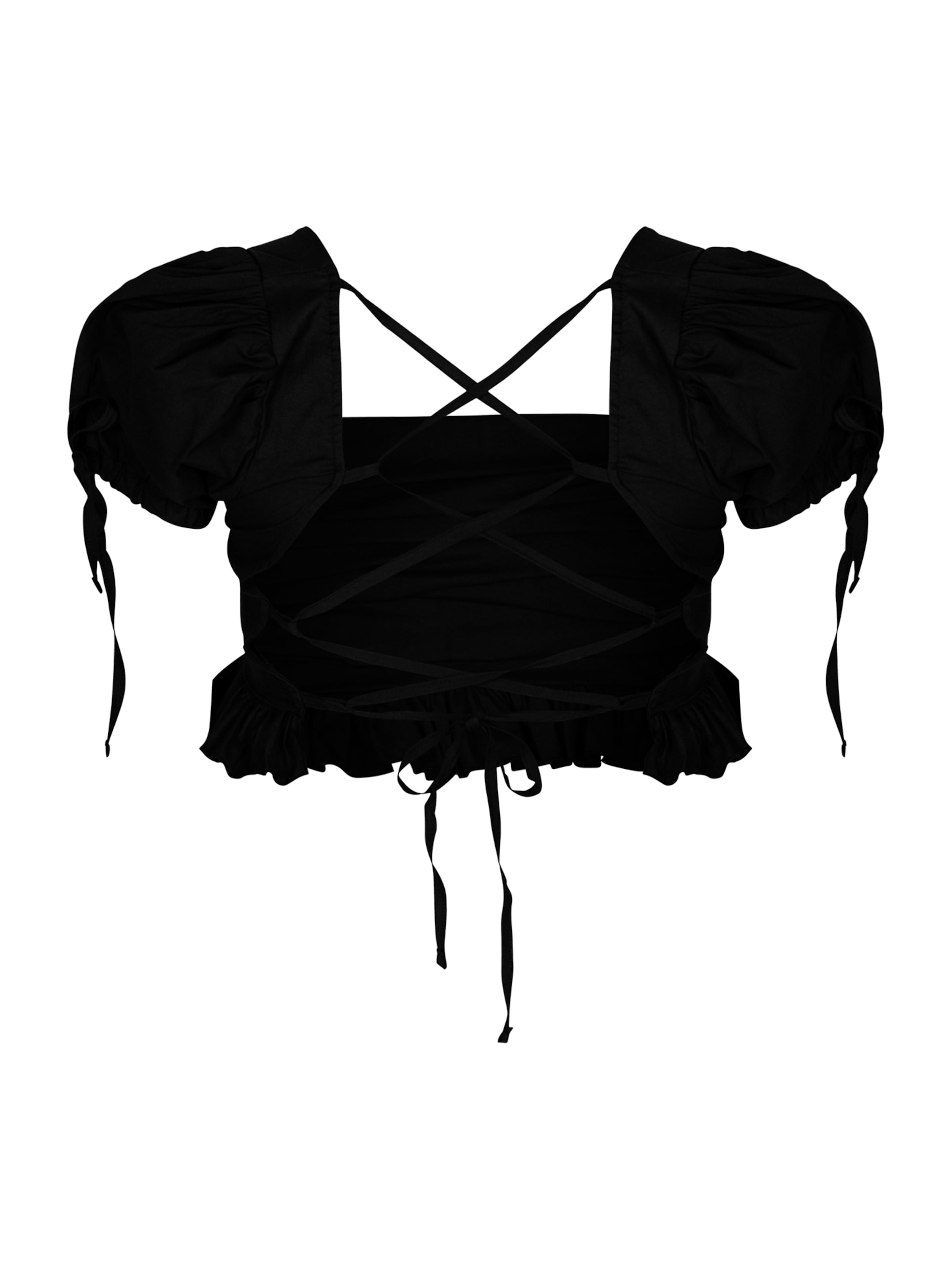 OW Collection Pluus 'BLANCE ', värv must