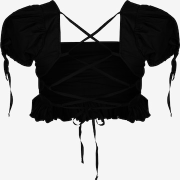 OW Collection - Blusa 'BLANCE ' em preto