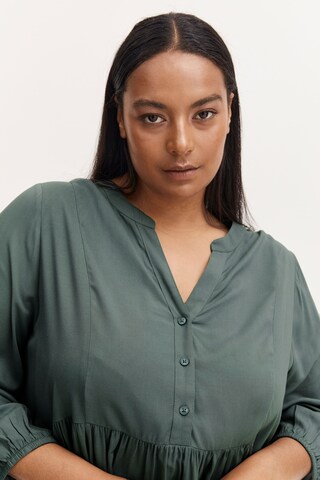 Abito camicia 'SOFTY' di Fransa in verde