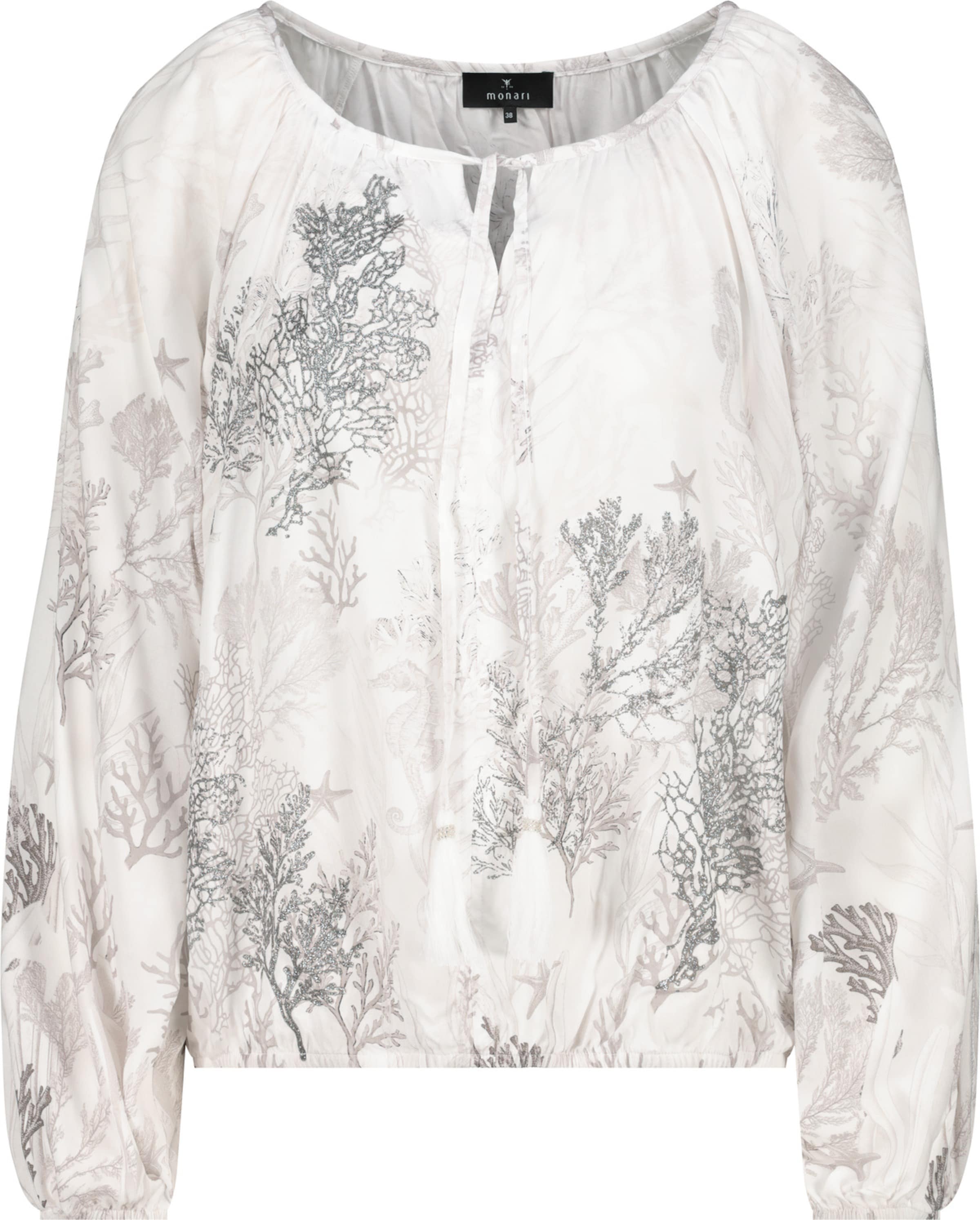 Bluză de la monari pe bej: față