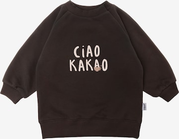 LILIPUT Sweatshirt 'Ciao Kakao' in Braun: Vorderseite