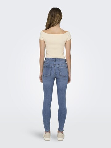 JDY Skinny Jeans 'Moon' in Blauw