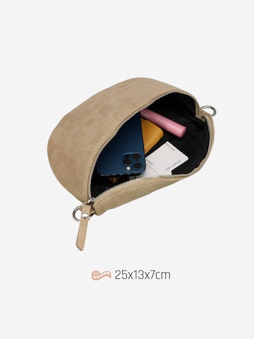 Adel Bags Fanny Pack 'Suede' in Beige
