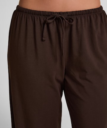 Hunkemöller Pyjamahose in Braun