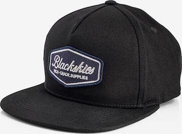 Blackskies Cap 'Osis' in Black: front