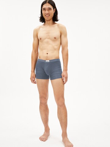 ARMEDANGELS Boxershorts ' RICAARD RIB ' in Blauw