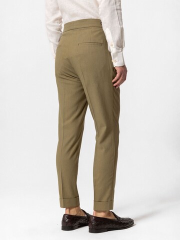 Antioch - Slimfit Pantalón de pinzas en verde