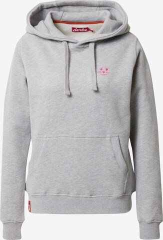 Derbe Sweatshirt in Grau: predná strana