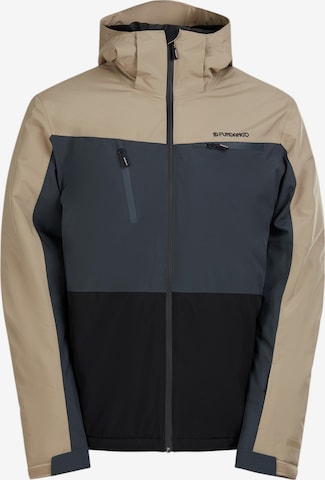 Fundango Udendørsjakke 'Horatio Allmountain ' i beige: forside