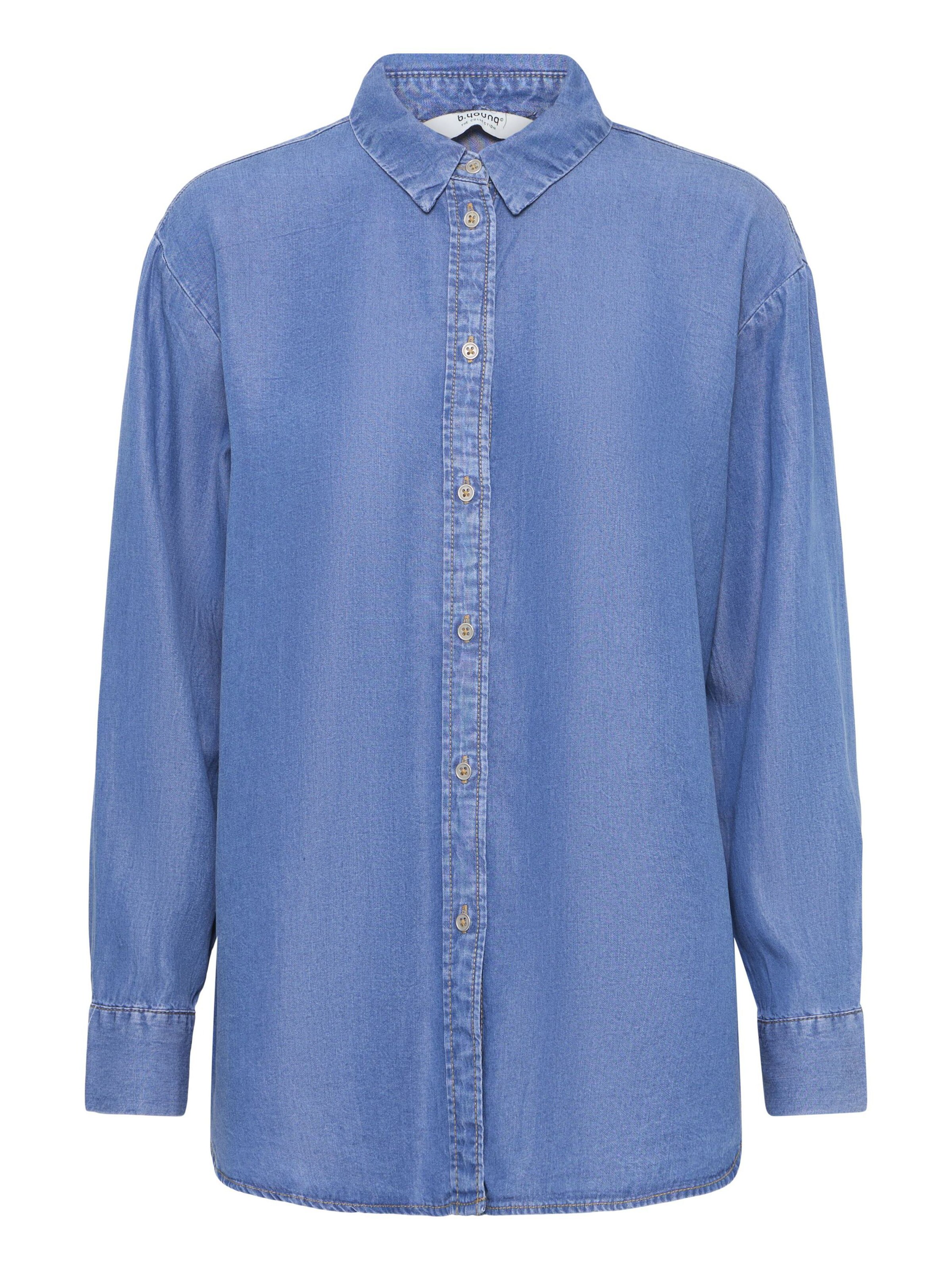 b.young Blouse 'BYKosmo' in Blauw: voorkant