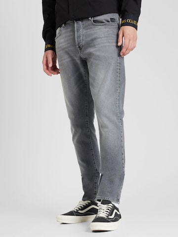 G-Star RAW Слим фит Дънки '3301' в сиво: отпред