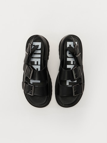 Sandales 'PLUTO ARI' BUFFALO en noir