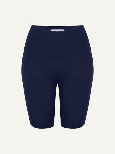 ZUBEK Leggings ''Merino Wool Shorts'' i mørkeblå, Produktvisning