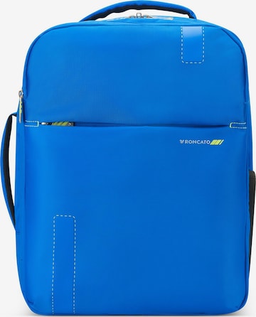 Roncato Backpack in Blue: front