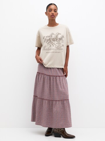 Pull&Bear T-Shirt in Grau