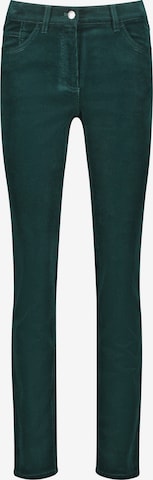 Regular Pantalon GERRY WEBER en vert : devant