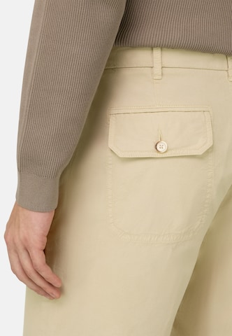 Coupe slim Pantalon Boggi Milano en beige