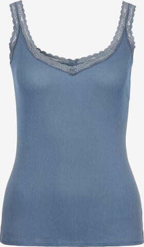 s.Oliver - Camiseta para dormir en azul: frente