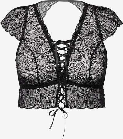 Ulla Popken Soutien-gorge en noir, Vue avec produit