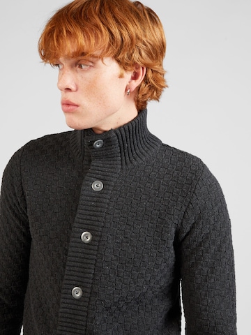 Kronstadt Knit Cardigan 'Benjamin' in Black