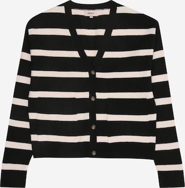 Cardigan 'KOGAMA' ONLY GIRLS en noir : devant