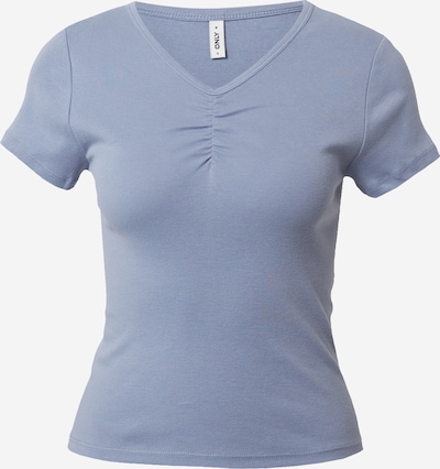 ONLY T-shirt 'KIRA' en bleu-gris, Vue avec produit