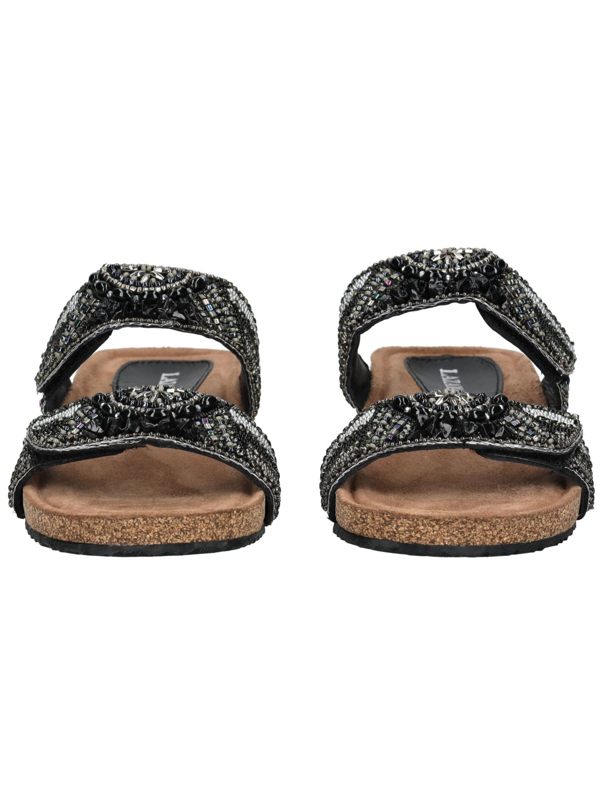 LAZAMANI Mules in Black