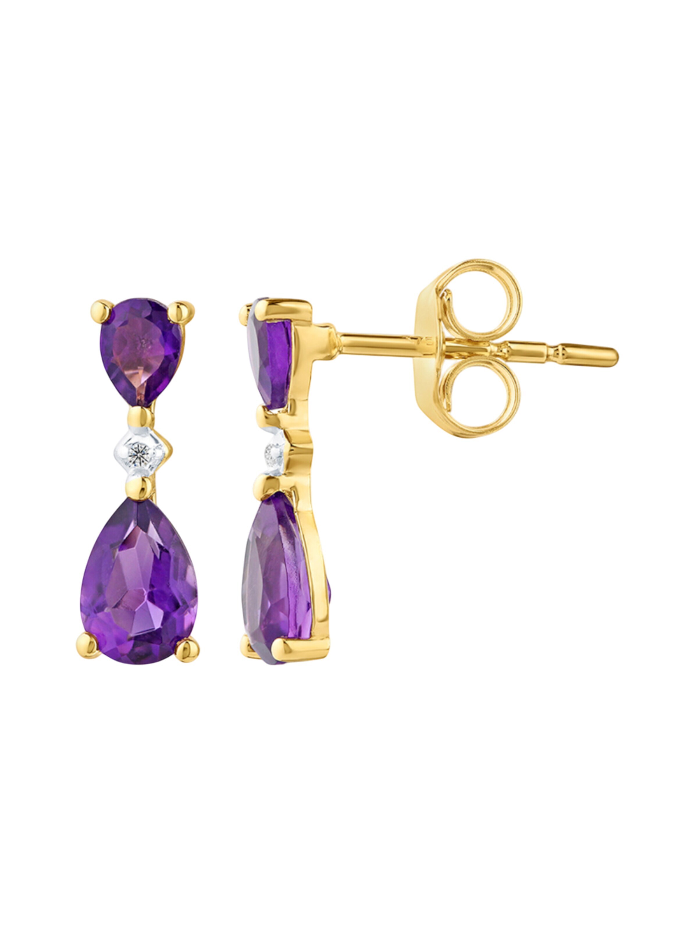 DIAMANT LETERNEL Earrings in Gold