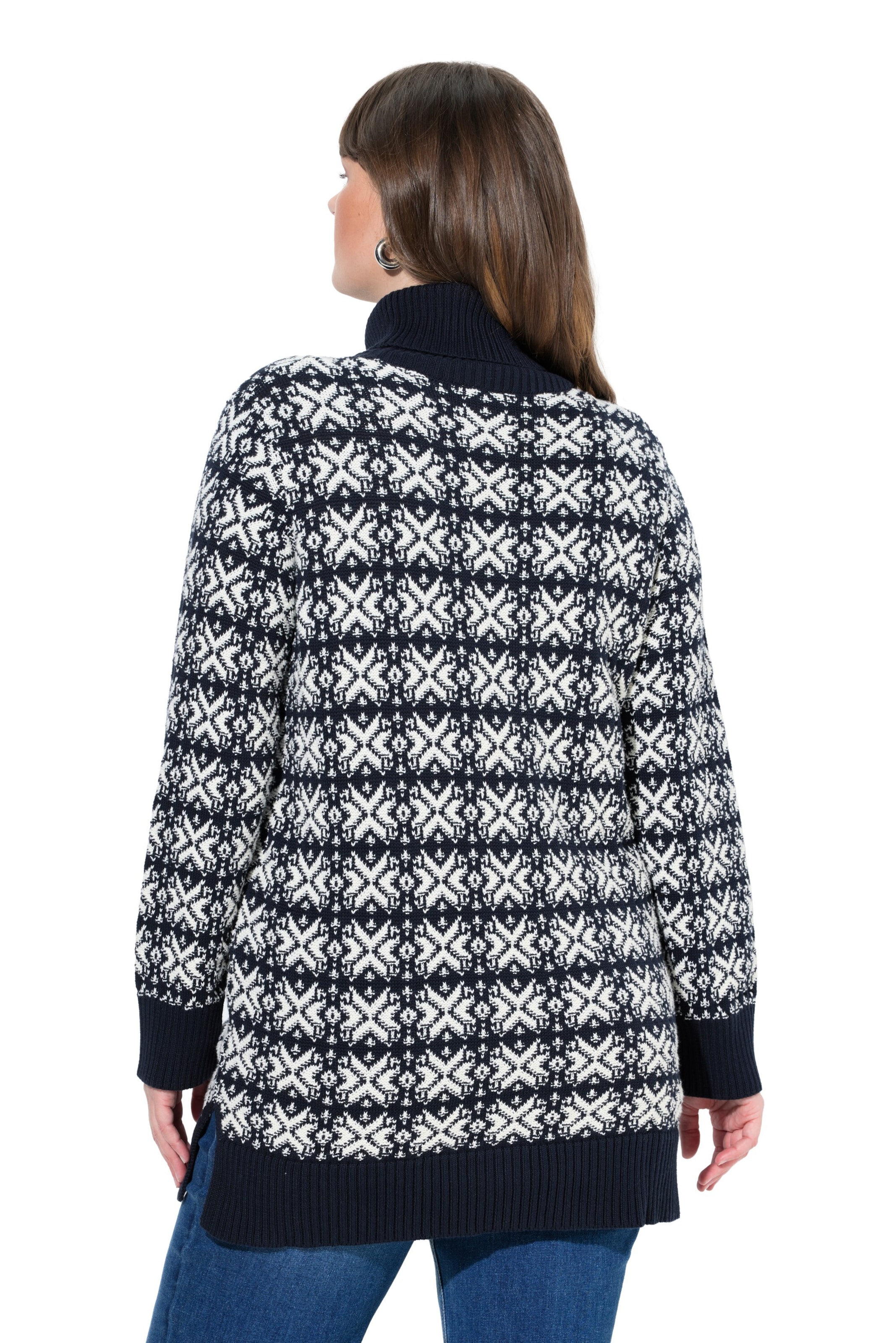 Ulla Popken Pullover in Blau