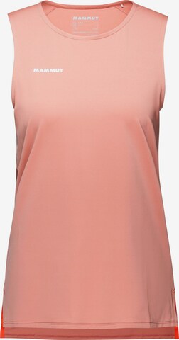 MAMMUT Sporttop ‘Selun’ in Rot: Vorderseite