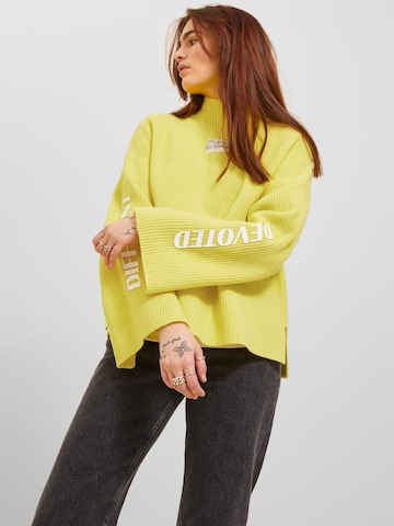 Pull-over 'Maja' JJXX en jaune : devant