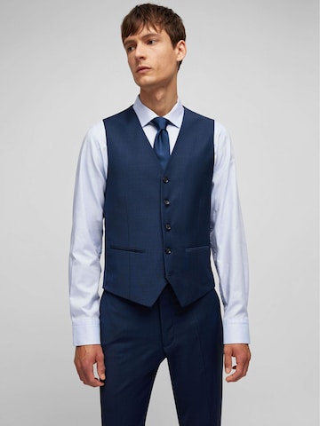 HECHTER PARIS Suit Vest in Blue: front