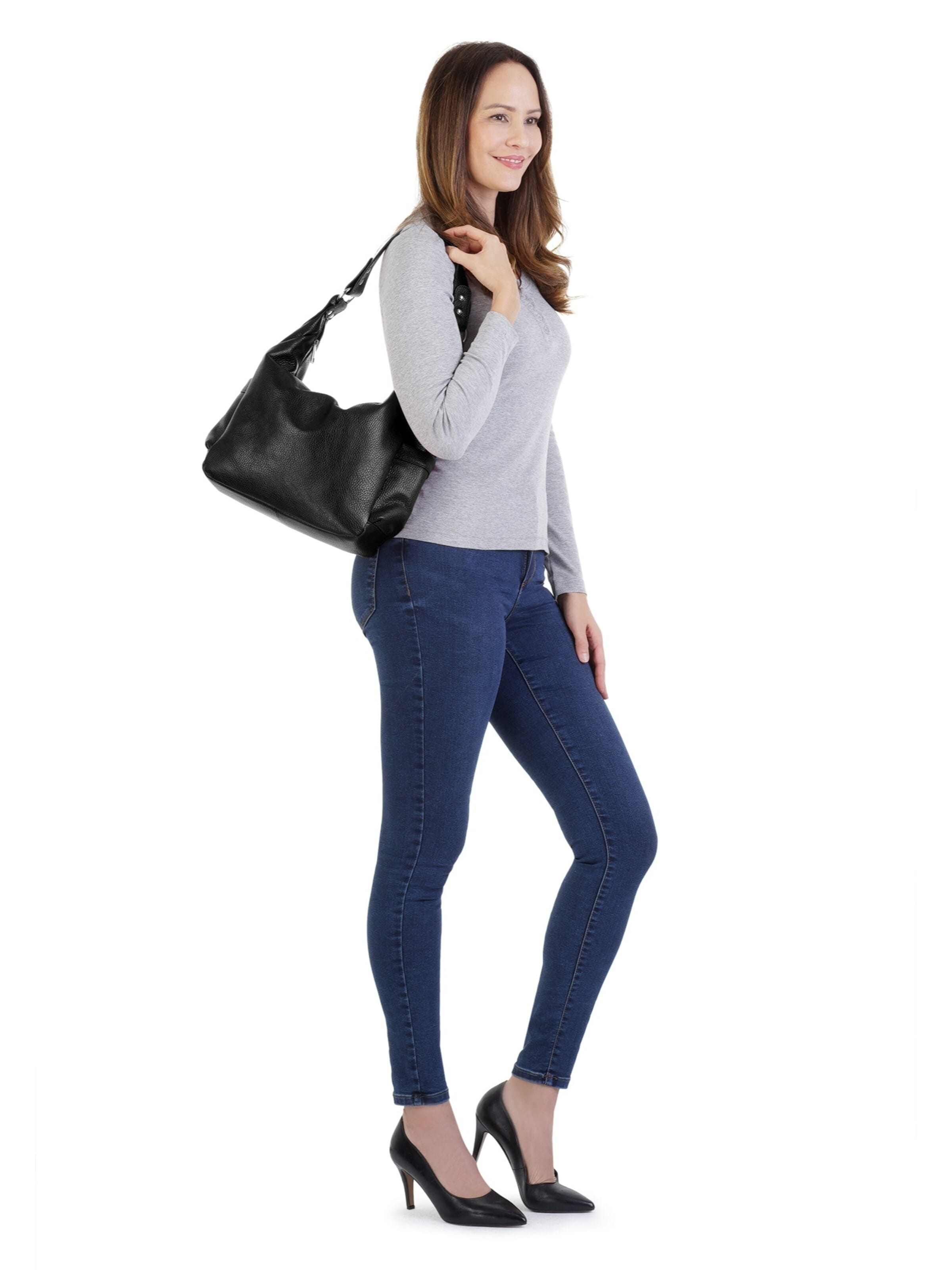 Sac bandoulière Samantha Look en noir