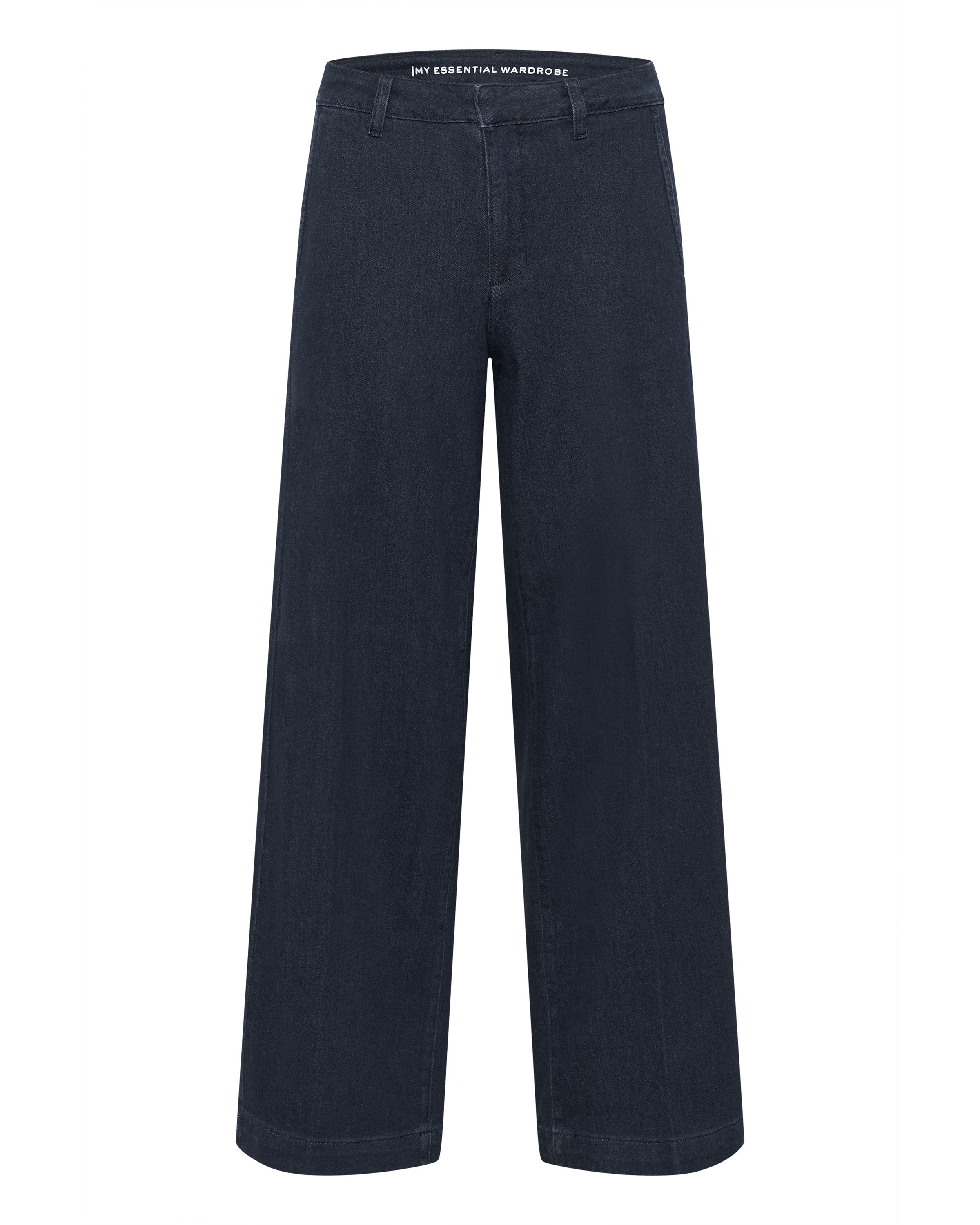 My Essential Wardrobe Wide leg Jeans in Blauw: voorkant
