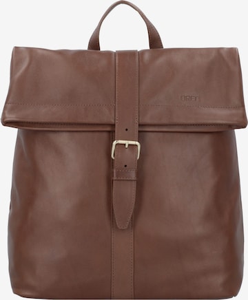 BREE Backpack 'Stockholm ' in Brown: front