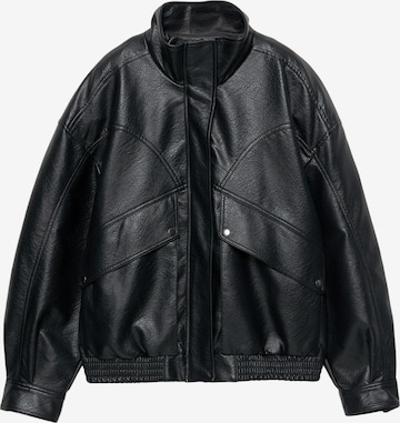 Pull&Bear Välikausitakki värissä musta: etupuoli