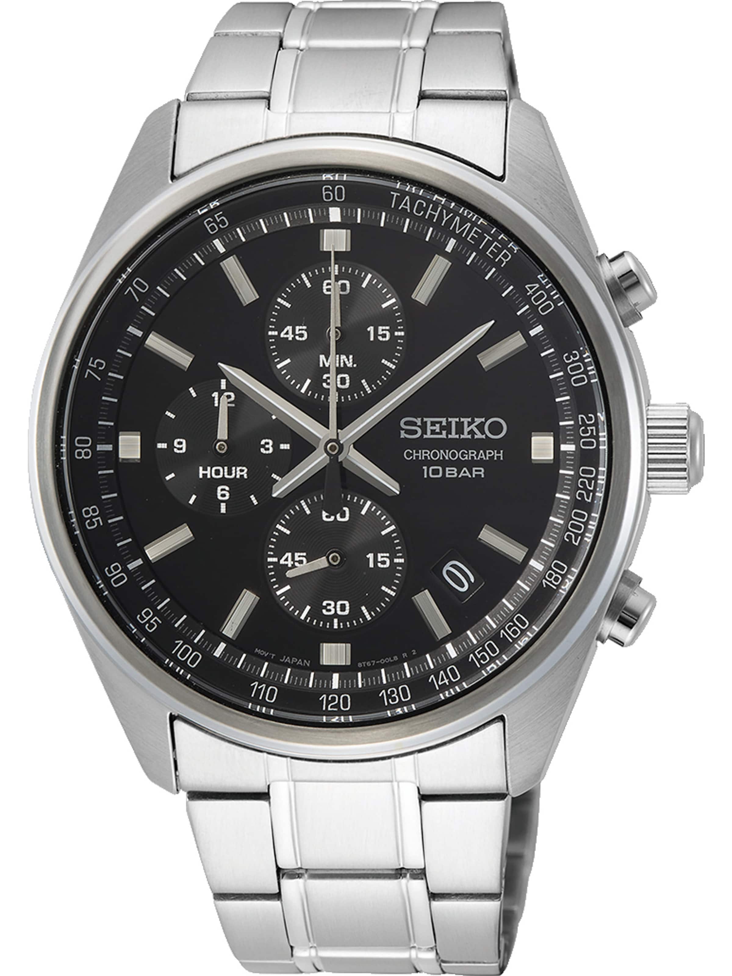 SEIKO Analog Watch in Silver: front