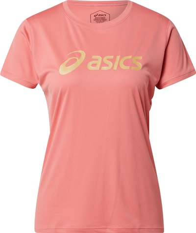 ASICS Sportshirt 'SAKURA' in gelb / pink, Produktansicht