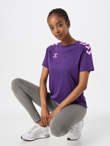 Hummel Sportshirt in Lila