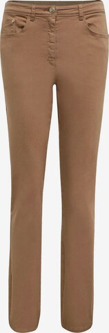 Goldner Regular Jeans in Brown: front