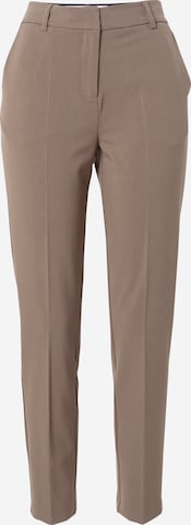 Pantalon à plis 'Vilja' Soft Rebels en vert : devant