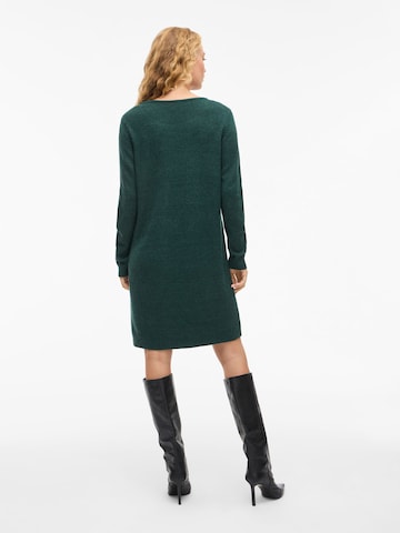 VILA Πλεκτό φόρεμα 'VIRIL' σε πράσινο